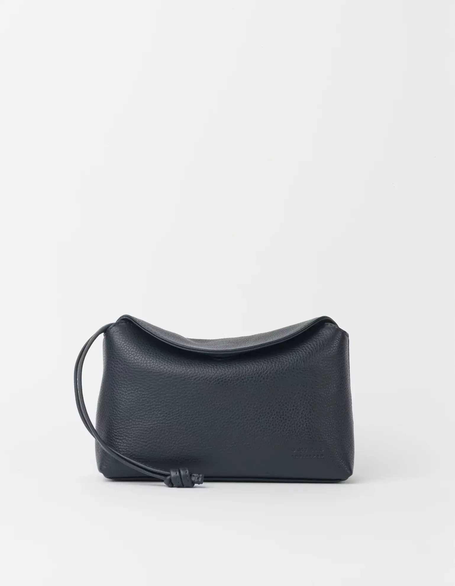 O MY BAG Sienna Mini Universe Blue Soft Grain Leather Handtasche Leder blau